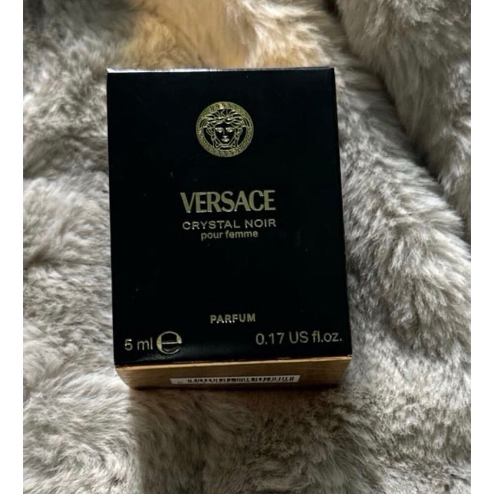 Versace Crystal Noir perfume for Women Splash Mini Size 5 ml/0.17 oz